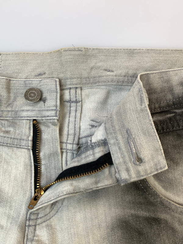【中古品】【メンズ】 TORNADO MART トルネードマート 00S DENIM PANT 00年代 デニム パンツ ジーパン ボトムス ヴィンテージ 157-260923-hu-05-min サイズ：L カラー：グレー/ブラック 万代Net店