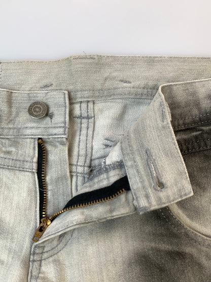 【中古品】【メンズ】 TORNADO MART トルネードマート 00S DENIM PANT 00年代 デニム パンツ ジーパン ボトムス ヴィンテージ 157-260923-hu-05-min サイズ：L カラー：グレー/ブラック 万代Net店