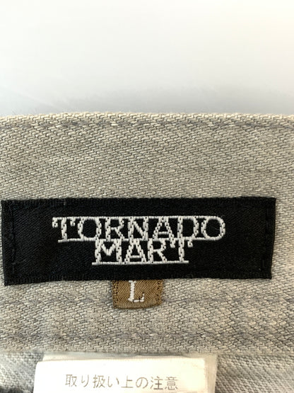 【中古品】【メンズ】 TORNADO MART トルネードマート 00S DENIM PANT 00年代 デニム パンツ ジーパン ボトムス ヴィンテージ 157-260923-hu-05-min サイズ：L カラー：グレー/ブラック 万代Net店