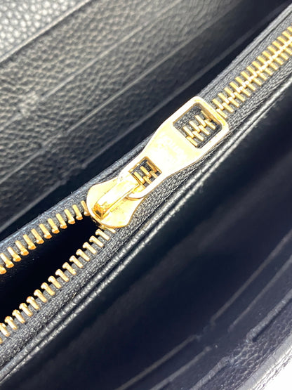 【中古品】【メンズ】 LOUIS VUITTON ルイヴィトン ポルトフォイユ・サラ M61182 財布 ウォレット 小物 179-260923-hu-35-min カラー：ブラック 万代Net店