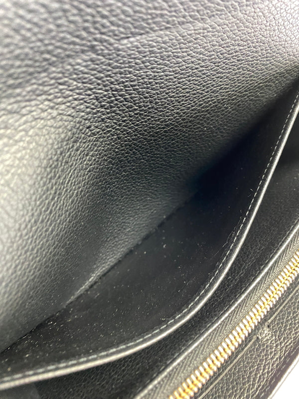 【中古品】【メンズ】 LOUIS VUITTON ルイヴィトン ポルトフォイユ・サラ M61182 財布 ウォレット 小物 179-260923-hu-35-min カラー：ブラック 万代Net店