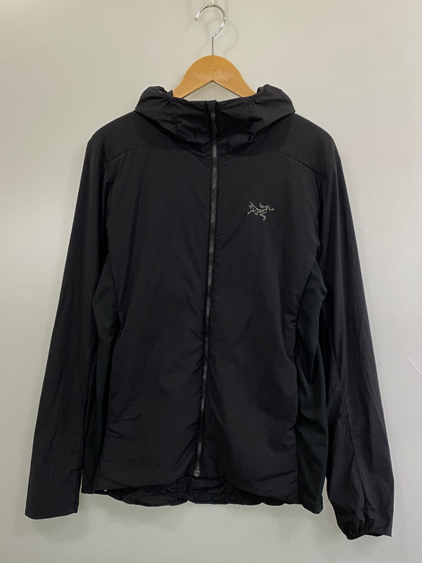 【中古品】【メンズ】 ARC'TERYX アークテリクス ATOM SL HOODY アトム エスエル フーディー X000009560 ライトアウター 144-260922-hu-22-min サイズ：S カラー：ブラック 万代Net店