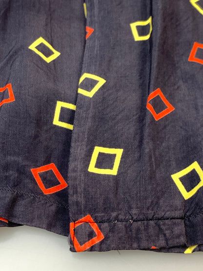 【中古品】【メンズ】 PLEETWAY BALLOON SEAT プリートウェイ バルーン シート 50S LS RAYON SHIRT 50年代 ロングスリーブ レーヨン シャツ 長袖 ヴィンテージ 146-260929-hu-02-min サイズ：サイズ表記不明 カラー：ネイビー/レッド/イエロー 万代Net店