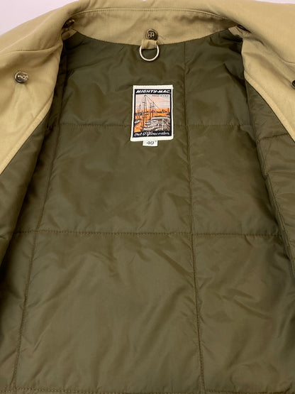 【中古品】【メンズ】 MIGHTY MAC マイティー マック 80S THINSULATE 3M COAT 80年代 シンサレート スリーエム コート ヴィンテージ アウター 146-260922-hu-21-min サイズ：40 カラー：ベージュ 万代Net店