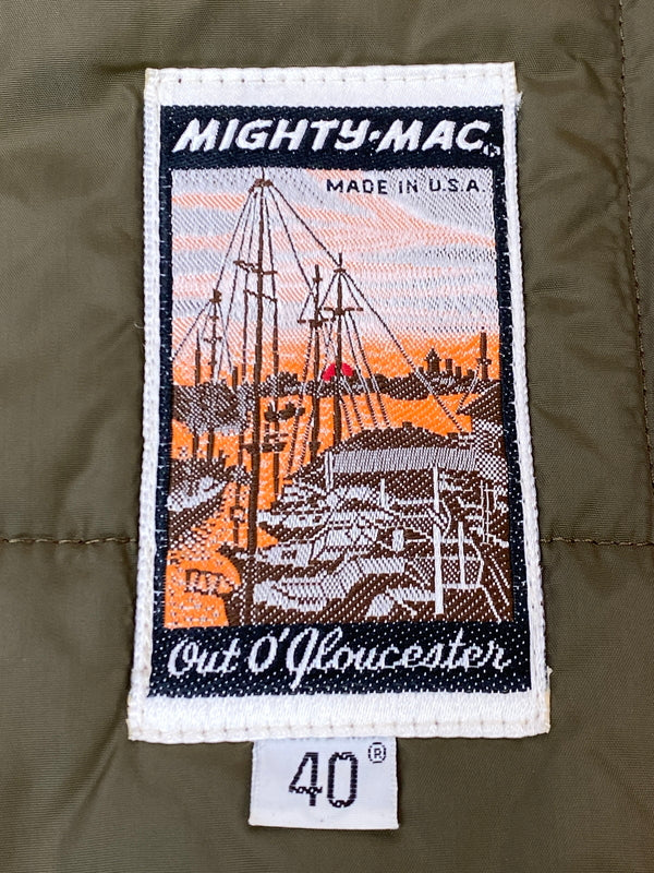 【中古品】【メンズ】 MIGHTY MAC マイティー マック 80S THINSULATE 3M COAT 80年代 シンサレート スリーエム コート ヴィンテージ アウター 146-260922-hu-21-min サイズ：40 カラー：ベージュ 万代Net店
