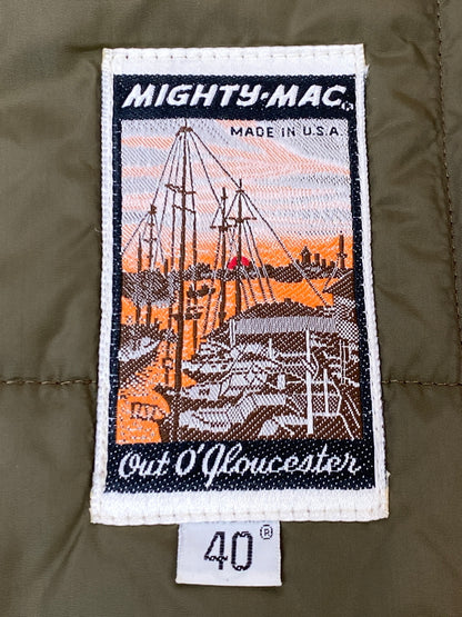 【中古品】【メンズ】 MIGHTY MAC マイティー マック 80S THINSULATE 3M COAT 80年代 シンサレート スリーエム コート ヴィンテージ アウター 146-260922-hu-21-min サイズ：40 カラー：ベージュ 万代Net店