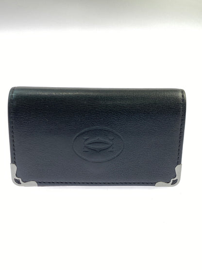 【中古品】【メンズ/レディース】 CARTIER カルティエ MUST DE CARTIER 6KEY CASE マスト ドゥ カルティエ 6キーケース 本革 181-260925-em-53-min カラー：ブラック 万代Net店
