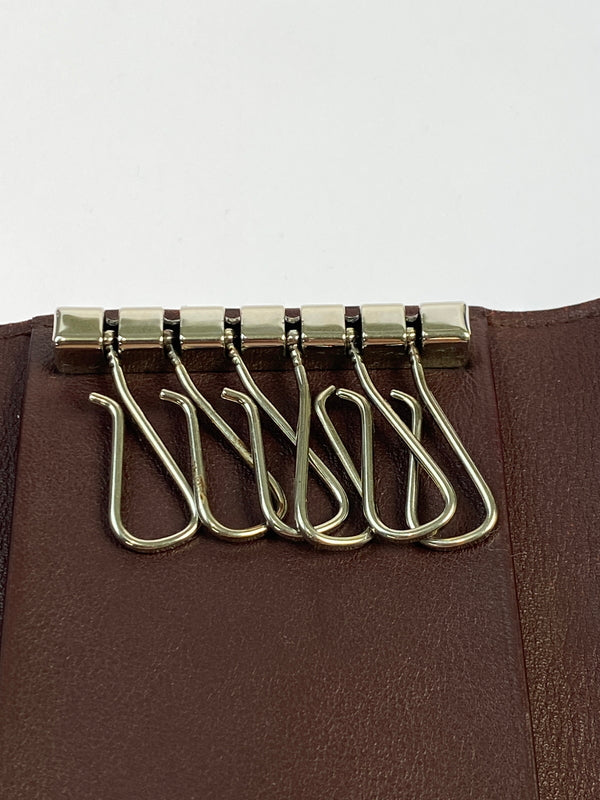 【中古品】【メンズ/レディース】 CARTIER カルティエ MUST DE CARTIER 6KEY CASE マスト ドゥ カルティエ 6キーケース 本革 181-260925-em-53-min カラー：ブラック 万代Net店