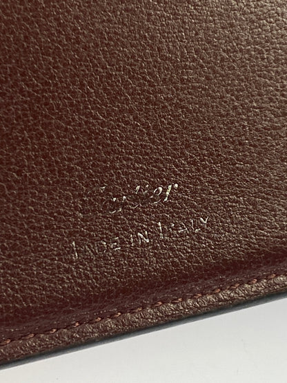 【中古品】【メンズ/レディース】 CARTIER カルティエ MUST DE CARTIER WALLET マスト ドゥ カルティエ ウォレット 二つ折り財布 小物 レザー 181-260925-em-54-min カラー：ブラック 万代Net店