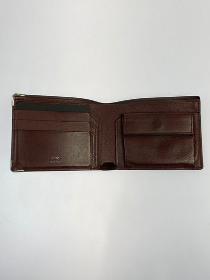 【中古品】【メンズ/レディース】 CARTIER カルティエ MUST DE CARTIER WALLET マスト ドゥ カルティエ ウォレット 二つ折り財布 小物 レザー 181-260925-em-54-min カラー：ブラック 万代Net店
