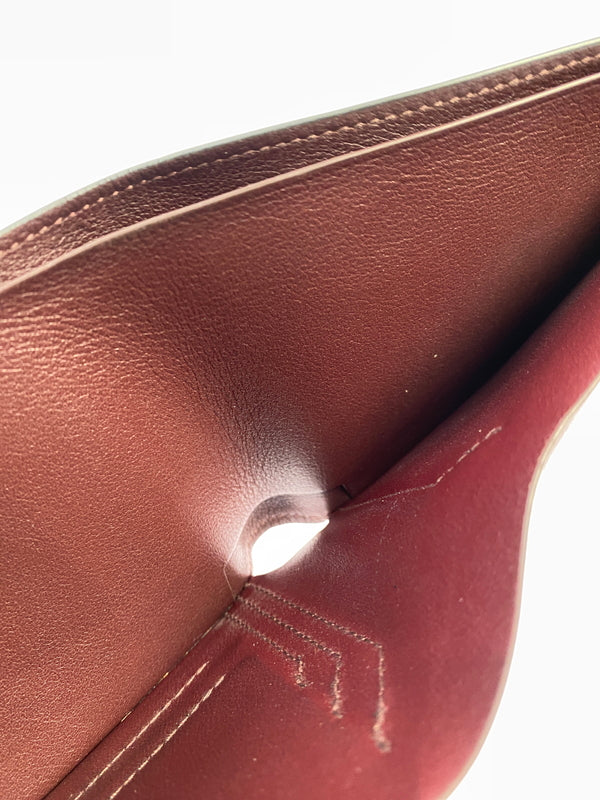 【中古品】【メンズ/レディース】 CARTIER カルティエ MUST DE CARTIER WALLET マスト ドゥ カルティエ ウォレット 二つ折り財布 小物 レザー 181-260925-em-54-min カラー：ブラック 万代Net店