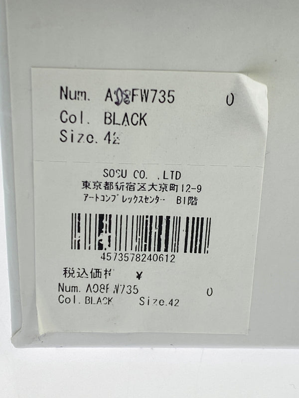 【中古品】【メンズ】 MIHARA YASUHIRO メゾン ミハラ ヤスヒロ BLAKEY LOW A08FW735 靴 シューズ スニーカー 162-260925-em-45-min サイズ：42 カラー：ブラック 万代Net店