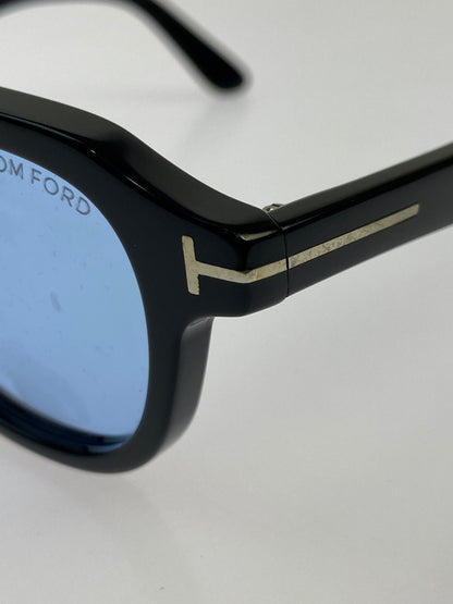【中古品】【メンズ/レディース】 TOM FORD トムフォード サングラス TF1230-D アイウェア アクセサリー 50□23-145 ファッション アジアンフィット 203-260925-em-62-min カラー：ブラック/ブルー 万代Net店