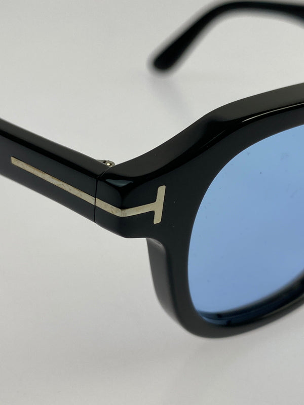 【中古品】【メンズ/レディース】 TOM FORD トムフォード サングラス TF1230-D アイウェア アクセサリー 50□23-145 ファッション アジアンフィット 203-260925-em-62-min カラー：ブラック/ブルー 万代Net店