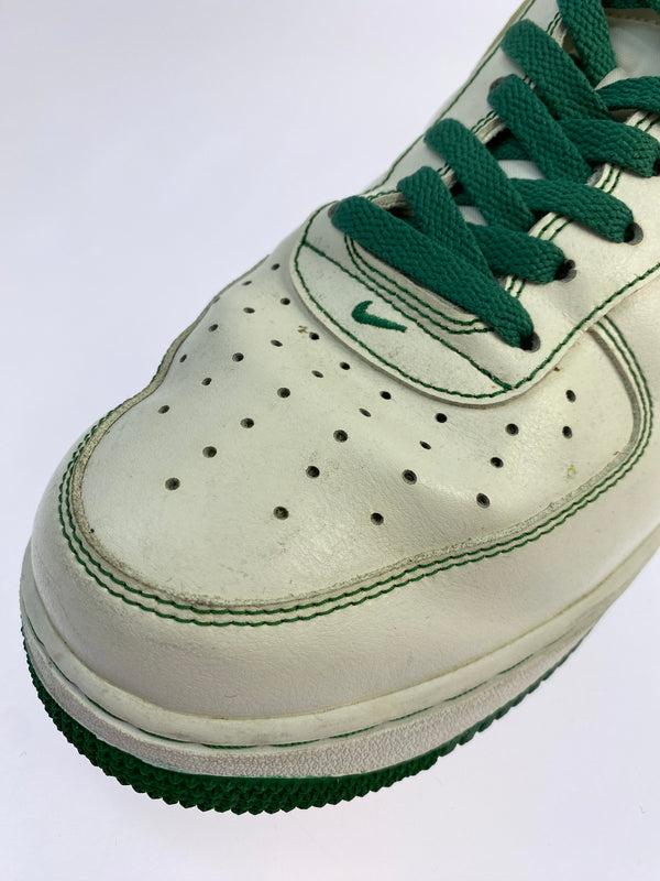 【中古品】【メンズ】 NIKE ナイキ AIR FORCE 1 LOW エアフォース 1ロー CV1724-103 靴 シューズ スニーカー 160-260923-hu-40-min カラー：ホワイト/グリーン 万代Net店