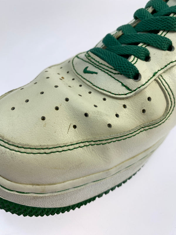 【中古品】【メンズ】 NIKE ナイキ AIR FORCE 1 LOW エアフォース 1ロー CV1724-103 靴 シューズ スニーカー 160-260923-hu-40-min カラー：ホワイト/グリーン 万代Net店