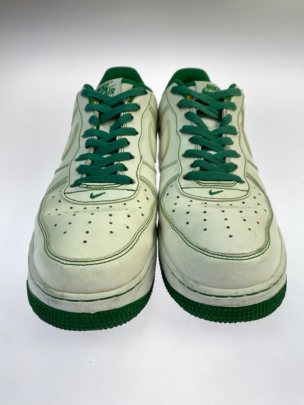 【中古品】【メンズ】 NIKE ナイキ AIR FORCE 1 LOW エアフォース 1ロー CV1724-103 靴 シューズ スニーカー 160-260923-hu-40-min カラー：ホワイト/グリーン 万代Net店