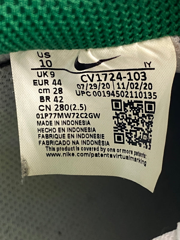 【中古品】【メンズ】 NIKE ナイキ AIR FORCE 1 LOW エアフォース 1ロー CV1724-103 靴 シューズ スニーカー 160-260923-hu-40-min カラー：ホワイト/グリーン 万代Net店