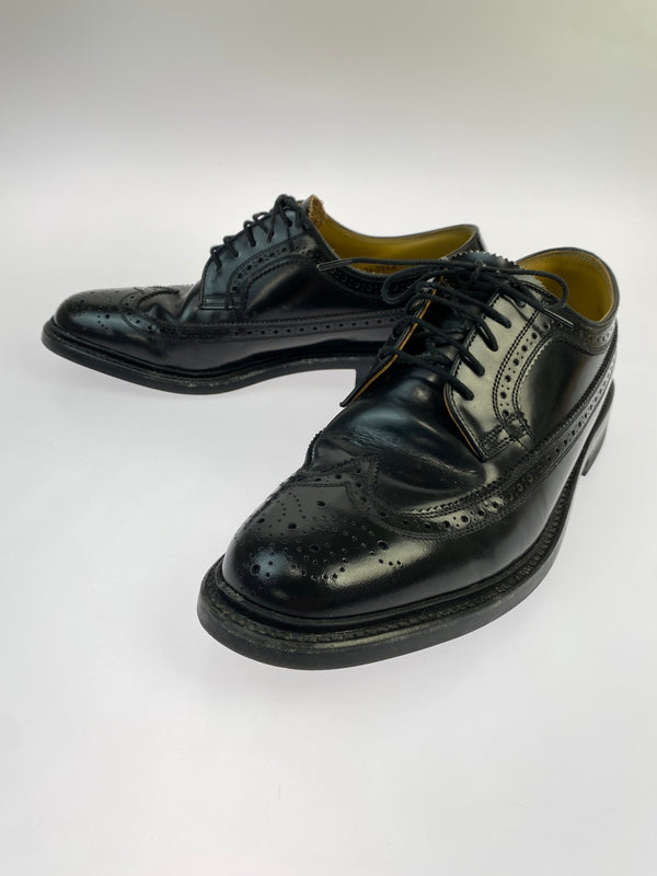【中古品】【メンズ】 REGAL リーガル ウィングチップシューズ 2589 靴 シューズ ロングウイング メンズ 165-260925-em-48-min サイズ：26EE カラー：ブラック 万代Net店