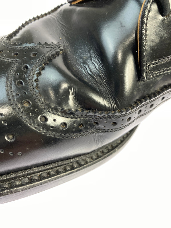【中古品】【メンズ】 REGAL リーガル ウィングチップシューズ 2589 靴 シューズ ロングウイング メンズ 165-260925-em-48-min サイズ：26EE カラー：ブラック 万代Net店