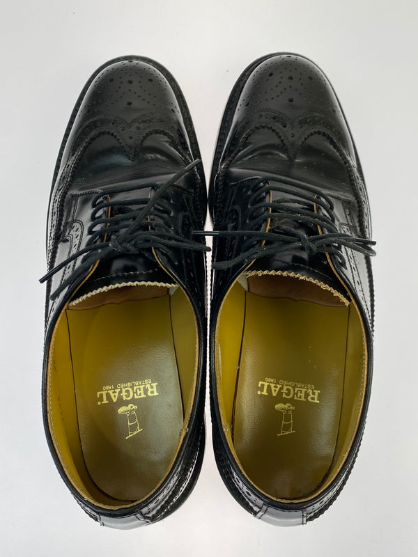 【中古品】【メンズ】 REGAL リーガル ウィングチップシューズ 2589 靴 シューズ ロングウイング メンズ 165-260925-em-48-min サイズ：26EE カラー：ブラック 万代Net店