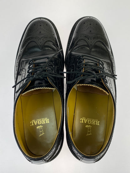 【中古品】【メンズ】 REGAL リーガル ウィングチップシューズ 2589 靴 シューズ ロングウイング メンズ 165-260925-em-48-min サイズ：26EE カラー：ブラック 万代Net店