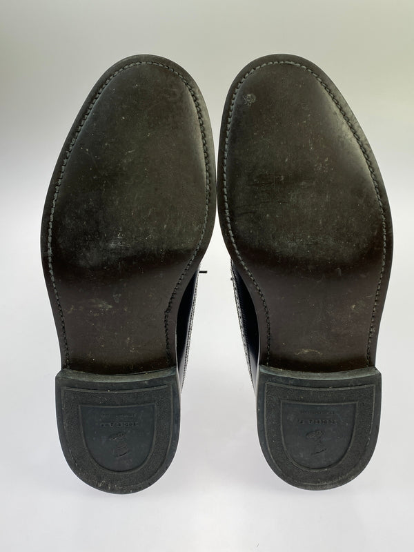 【中古品】【メンズ】 REGAL リーガル ウィングチップシューズ 2589 靴 シューズ ロングウイング メンズ 165-260925-em-48-min サイズ：26EE カラー：ブラック 万代Net店