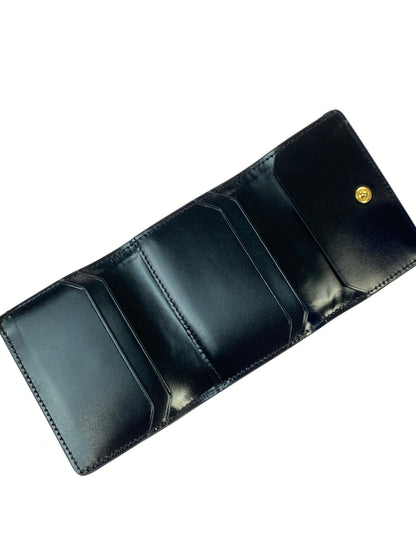【中古品】【メンズ/レディース】 A.P.C. アーペーセー コンパクトウォレット 財布 小物 三つ折り財布 シンプル 201-260925-em-61-min カラー：ブラック 万代Net店