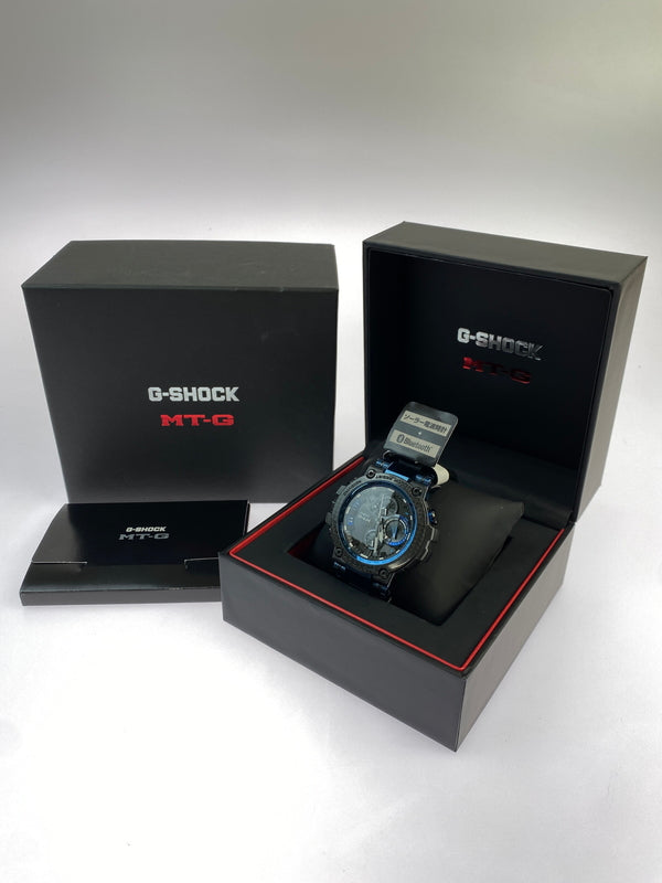 【中古品】【メンズ】 G-SHOCK ジーショック 電波ソーラー 腕時計 MTG-B1000XB-1AJF MT-G ウォッチ メンズ 196-260925-em-59-min カラー：ブルー系 万代Net店