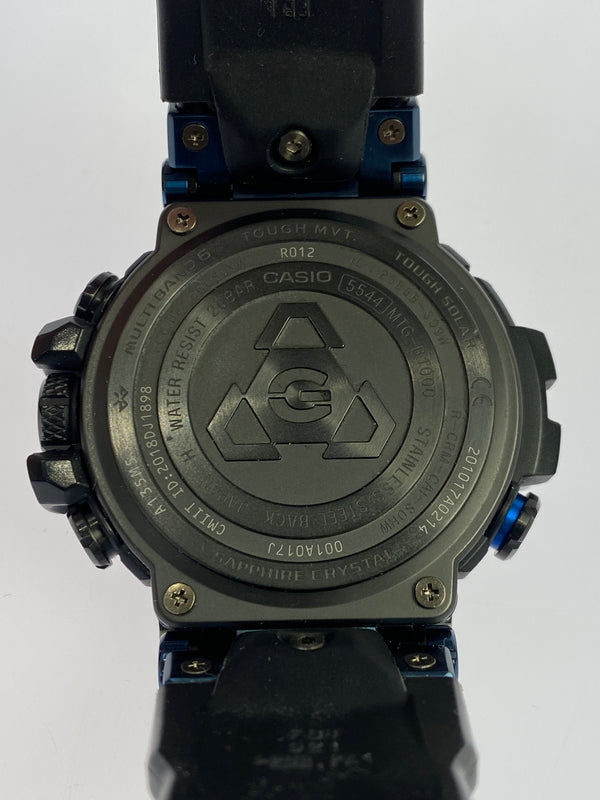 【中古品】【メンズ】 G-SHOCK ジーショック 電波ソーラー 腕時計 MTG-B1000XB-1AJF MT-G ウォッチ メンズ 196-260925-em-59-min カラー：ブルー系 万代Net店