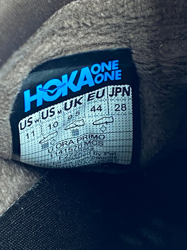 【中古品】【メンズ】 HOKA ホカ ORA PRIMO 1141570 オラ プリモ 靴 シューズ スニーカー 162-260925-em-46-min サイズ：28cm カラー：MINERAL BROWN/CAST IRON 万代Net店