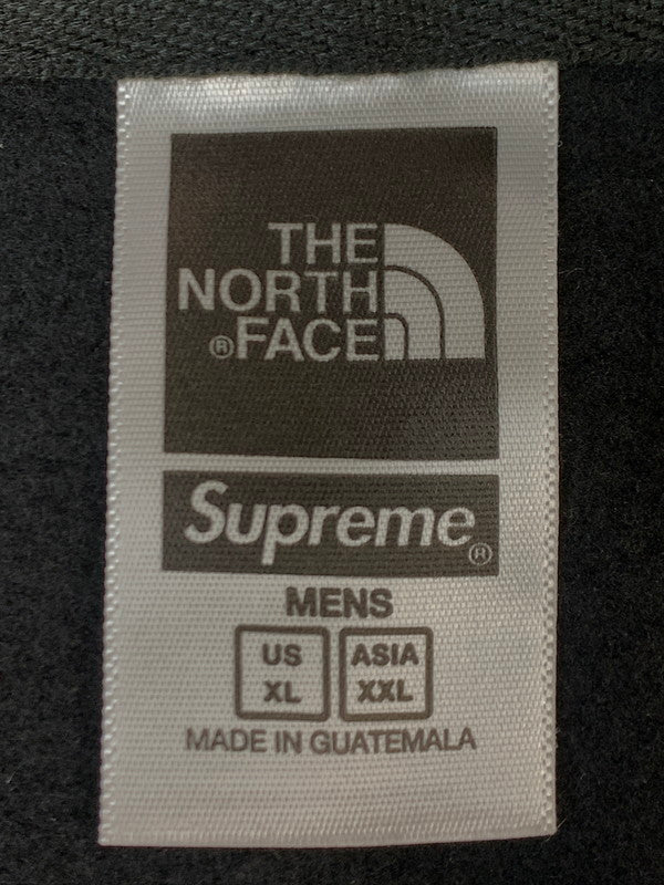 【中古品】【メンズ】 SUPREME シュプリーム × THE NORTH FACE ザ・ノースフェイス 22SS BANDANA HOODED SWEATSHIRT NT022081 スウェット パーカー 142-260925-em-02-min サイズ：XXL（ASIA) カラー：ブラック 万代Net店
