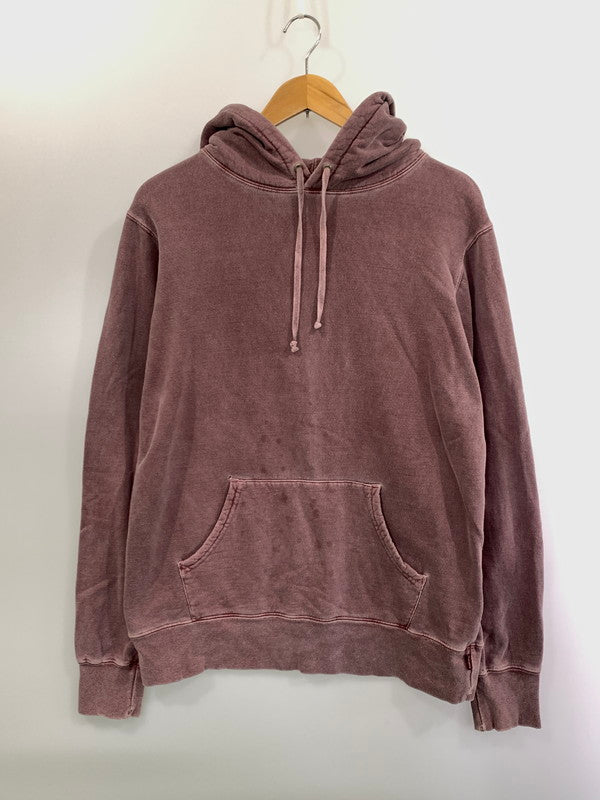 【中古品】【メンズ】 SUPREME シュプリーム OVERDYED HOODED SWEATSHIRT オーバーダイ フーデッド スウェット パーカー メンズ トップス 長袖 149-260925-em-11-min サイズ：S カラー：パープル 万代Net店