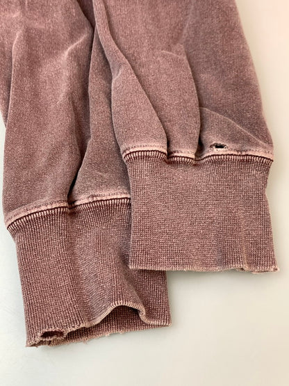 【中古品】【メンズ】 SUPREME シュプリーム OVERDYED HOODED SWEATSHIRT オーバーダイ フーデッド スウェット パーカー メンズ トップス 長袖 149-260925-em-11-min サイズ：S カラー：パープル 万代Net店