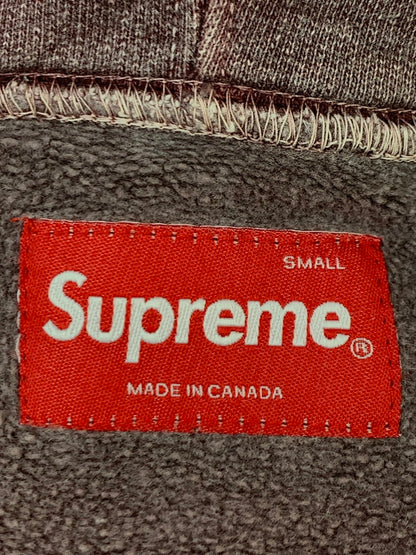 【中古品】【メンズ】 SUPREME シュプリーム OVERDYED HOODED SWEATSHIRT オーバーダイ フーデッド スウェット パーカー メンズ トップス 長袖 149-260925-em-11-min サイズ：S カラー：パープル 万代Net店