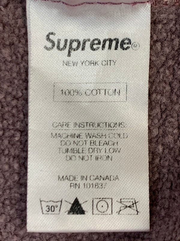 【中古品】【メンズ】 SUPREME シュプリーム OVERDYED HOODED SWEATSHIRT オーバーダイ フーデッド スウェット パーカー メンズ トップス 長袖 149-260925-em-11-min サイズ：S カラー：パープル 万代Net店