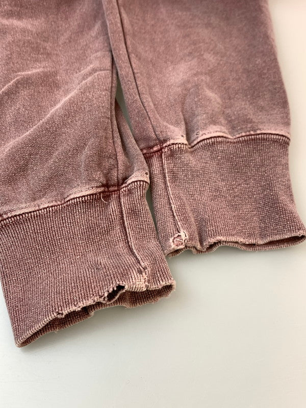 【中古品】【メンズ】 SUPREME シュプリーム OVERDYED HOODED SWEATSHIRT オーバーダイ フーデッド スウェット パーカー メンズ トップス 長袖 149-260925-em-11-min サイズ：S カラー：パープル 万代Net店