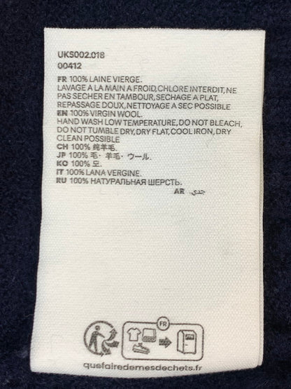 【中古品】【メンズ】 AMI PARIS アミ パリス ADC CREWNECK SWEATER UKS002 018 クルーネック セーター メンズ トップス 丸首 ニット ハート 141-260925-em-05-min サイズ：XL カラー：ネイビー 万代Net店