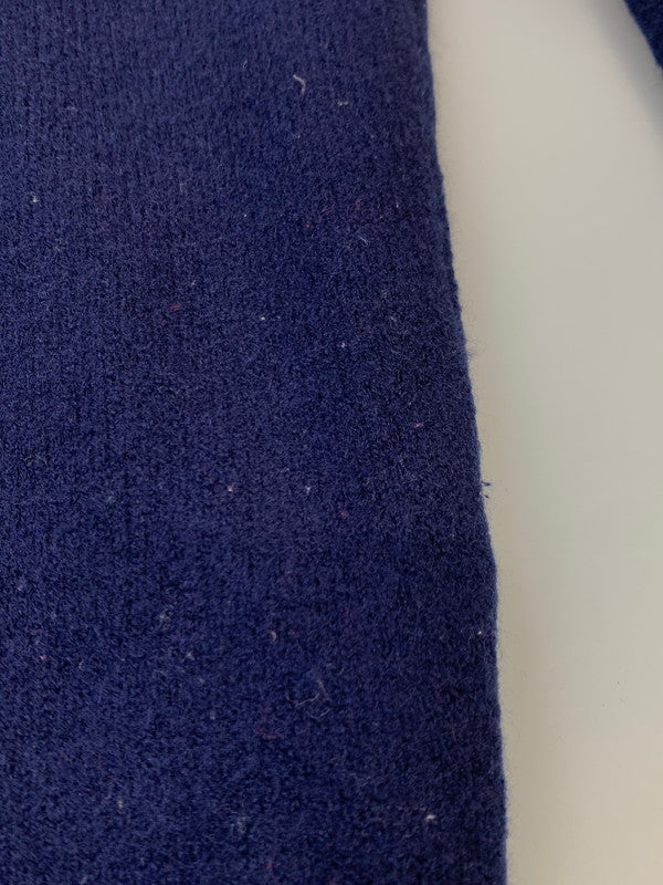 【中古品】【メンズ】 AMI PARIS アミ パリス ADC CREWNECK SWEATER UKS002 018 クルーネック セーター メンズ トップス 丸首 ニット ハート 141-260925-em-05-min サイズ：XL カラー：ネイビー 万代Net店