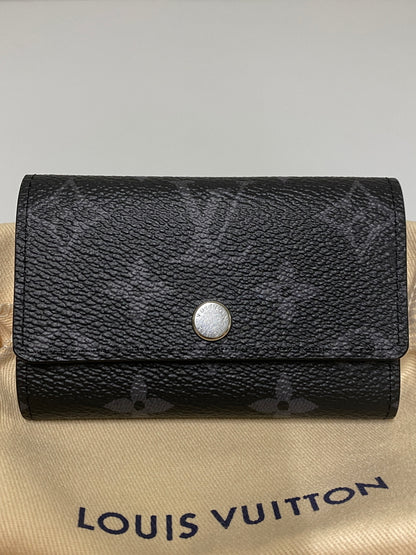 【中古品】【メンズ】 LOUIS VUITTON ルイ・ヴィトン ミュルティクレ6 モノグラムエクリプス M82603 6連 キーケース 179-260927-em-29-min カラー：ブラック 万代Net店