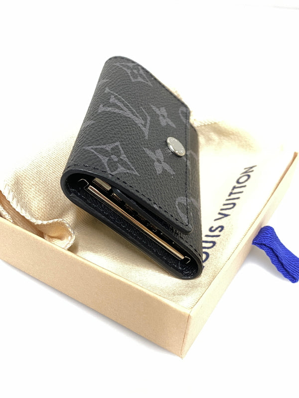 【中古品】【メンズ】 LOUIS VUITTON ルイ・ヴィトン ミュルティクレ6 モノグラムエクリプス M82603 6連 キーケース 179-260927-em-29-min カラー：ブラック 万代Net店
