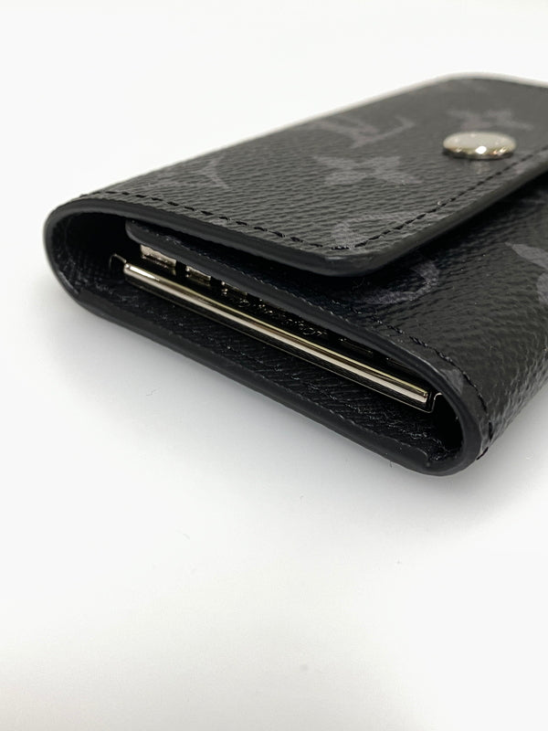 【中古品】【メンズ】 LOUIS VUITTON ルイ・ヴィトン ミュルティクレ6 モノグラムエクリプス M82603 6連 キーケース 179-260927-em-29-min カラー：ブラック 万代Net店