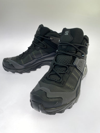 【中古品】【メンズ】 SALOMON サロモン X ULTRA 5 MID GORE-TEX 477542 エックス ウルトラ 5 ミッド ゴアテックス ミッドカット ハイキング トレッキングシューズ 靴 162-260927-em-12-min サイズ：27.0cm カラー：ブラック 万代Net店