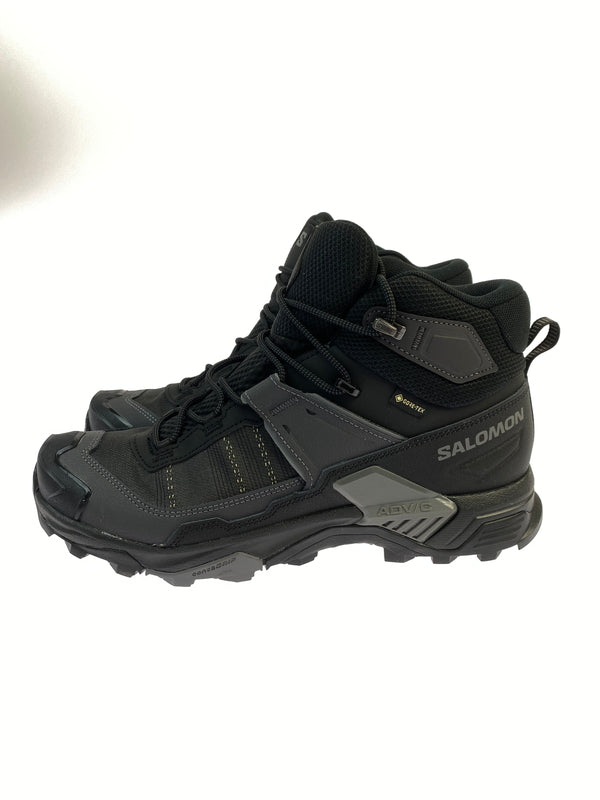【中古品】【メンズ】 SALOMON サロモン X ULTRA 5 MID GORE-TEX 477542 エックス ウルトラ 5 ミッド ゴアテックス ミッドカット ハイキング トレッキングシューズ 靴 162-260927-em-12-min サイズ：27.0cm カラー：ブラック 万代Net店