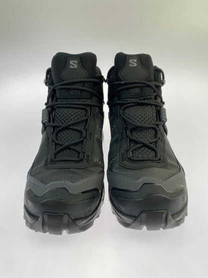 【中古品】【メンズ】 SALOMON サロモン X ULTRA 5 MID GORE-TEX 477542 エックス ウルトラ 5 ミッド ゴアテックス ミッドカット ハイキング トレッキングシューズ 靴 162-260927-em-12-min サイズ：27.0cm カラー：ブラック 万代Net店