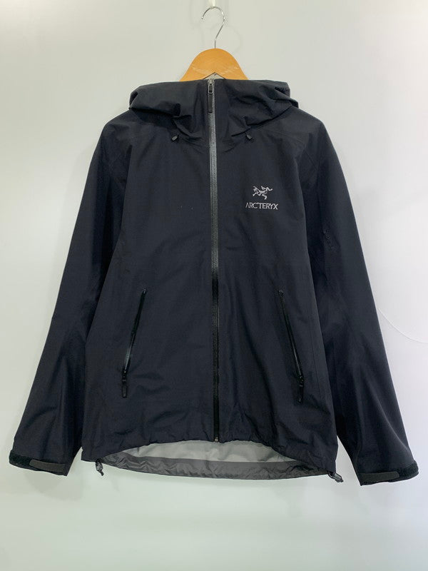 【中古品】【メンズ】 ARC’TERYX アークテリクス BETA LT JACKET 26844-135774 ベータ LT ジャケット ライトアウター 軽量 防水 メンズ 144-260925-em-14-min サイズ：L カラー：ブラック 万代Net店