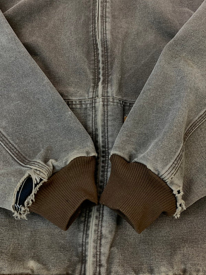 【現状渡し品】【メンズ】 CARHARTT カーハート ACTIVE JACKET J168 CHT アクティブジャケット メンズ アウター フード付き 146-260925-em-10-min サイズ：XL カラー：チェスナット 万代Net店