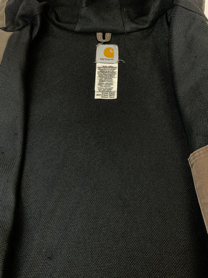 【現状渡し品】【メンズ】 CARHARTT カーハート ACTIVE JACKET J168 CHT アクティブジャケット メンズ アウター フード付き 146-260925-em-10-min サイズ：XL カラー：チェスナット 万代Net店