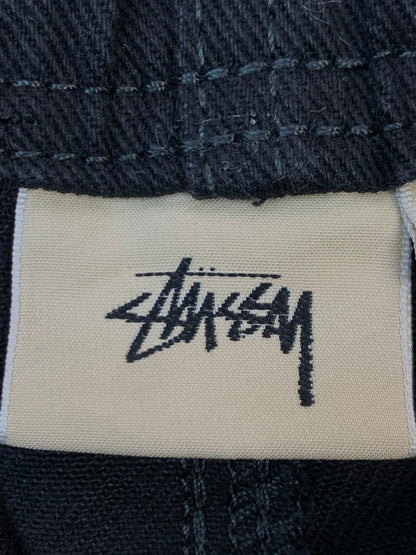 【中古品】【メンズ】 STUSSY ステューシー NOMA ICON BEACH PANT ノーマ アイコン ビーチ パンツ ボトムス 153-260929-hu-04-min サイズ：L カラー：ブラック 万代Net店