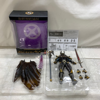 【現状渡し品】 魔戒可動 暗黒騎士キバ アクションフィギュア 仮面ライダー バンダイ 魂ウェブ商店 044-260924-em-06-min 万代Net店